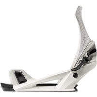 Flux Men's DS Step On Snowboard Bindings - Offwhite / White
