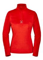 Spyder Shimmer Bug Zip T-Neck - Women's - Pulse