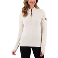Obermeyer Dolly ½ Zip Sweater - Women's - Tahini (20011)