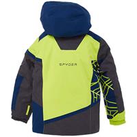 Spyder Mini Challenger Jacket - Boy's - Sharp Lime