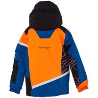 Spyder Mini Challenger Jacket - Boy's - Bright Orange Old Glory