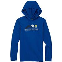 Burton Ripton Hooded Long Sleeve T-Shirt - Youth - Lapis Blue