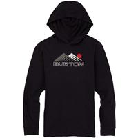 Burton Ripton Hooded Long Sleeve T-Shirt - Youth - True Black