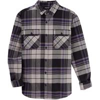 Burton Brighton Premium Flannel - Men's - Iron Gray Chunk Plaid