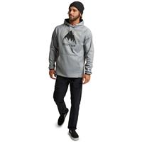 Burton Crown Weatherproof Pullover Fleece - Men's - Gray Heather