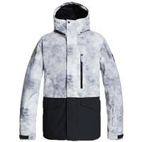 Quiksilver Mission Block Jacket - Boy's - Iron Gate X-posure (KZM1)