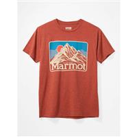 Marmot Mountain Peaks Tee SS - Men's - Picante Heather