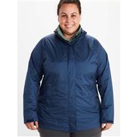 Marmot PreCip Eco Jacket - Women's (Plus Size) - Arctic Navy