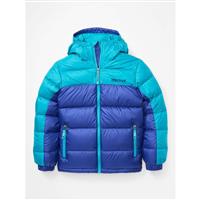 Marmot Guides Down Hoody - Youth - Royal Night / Enamel Blue