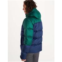 Marmot Guides Down Hoody - Women's - Arctic Navy / Botanical Garden