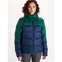 Marmot Guides Down Hoody - Women's - Arctic Navy / Botanical Garden