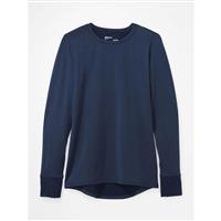 Marmot Polartec Baselayer LS Crew - Women's - Dark Indigo