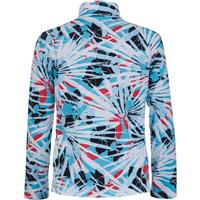 Spyder Surface Zip T-Neck - Girl's - Island