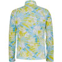 Spyder Surface Zip T-Neck - Girl's - Taxi Island