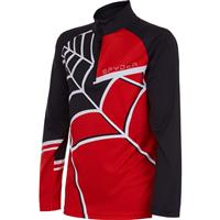 Spyder Web Zip T-Neck - Boy's - Volcano