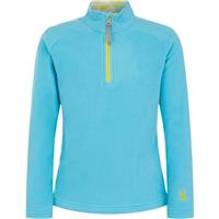 Spyder Speed Fleece Zip T-Neck - Girl's - Bahama Blue