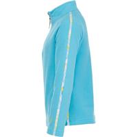 Spyder Speed Fleece Zip T-Neck - Girl's - Bahama Blue