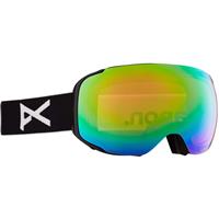 Anon M3 Goggles + Bonus Lens - Black Frame w/ Perceive Variable Green + Perceive Cloudy Pink Lenses (18565103-002)