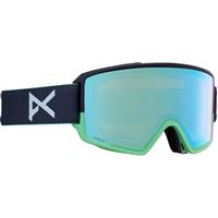 Anon M3 Goggles + Bonus Lens - Navy Frame w/ Perceive Variable Blue + Perceive Cloudy Pink Lenses (18565104-401)