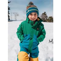 Burton One Piece Toddler Snow Suit - Fir Green / Celestial Blue