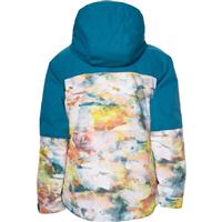 686 Athena Jacket - Girl's - Dark Lagoon Colorblock