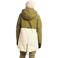 Burton GORE-TEX Treeline Jacket - Women's - Martini Olive / Creme Brulee