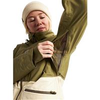 Burton GORE-TEX Treeline Jacket - Women's - Martini Olive / Creme Brulee