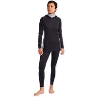 Burton Midweight X Base Layer Pants - Women's - True Black / Gray Heather