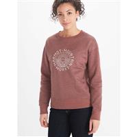 Marmot Mtn Works CN Sweatshirt - Women's - Winestone Heather