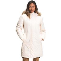 The North Face Arctic Parka - Women's - Gardenia White / Silver Grey Leopard Print