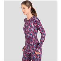 Terramar Cloud Nine Scoop Neck Top - Women's - Over Edge Print