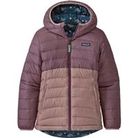 Patagonia Reversible Down Sweater Hoody - Girl's - Hyssop Purple (HYSP)