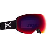 Anon M2 Goggle + Bonus Lens + MFI Face Mask - Black Frame w/ Perc. Sunny Red + Perc. Cloudy Burst Lenses (19172103001)