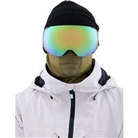 Anon M2 Goggle + Bonus Lens + MFI Face Mask - Green Frame w/ Perc. Variable Green + Perc. Cloudy Pink Lenses (19172105300)