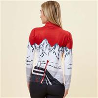 Krimson Klover Apres Anyone 1/4 Zip Base Layer Top - Women's - Racing Red