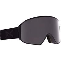 Anon M4 Goggle Cylindrical + Bonus Lens + MFI Face Mask - Smoke Frame w/ Perc. Sunny Onyx + Perc. Variable Violet Lenses (20354102001)