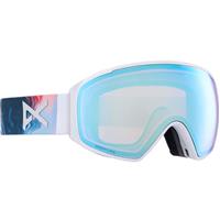 Anon M4S Toric Goggles + Bonus Lens + MFI Face Mask - Ripple Frame w/Perc. Variable Blue + Perc. Cloudy Pink Lenses (23578100960)