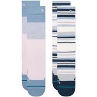 Stance Block 2 Pack Sock - Youth - Pink