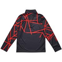 Spyder Boy's Spyder Radial Zip T-Neck - Black