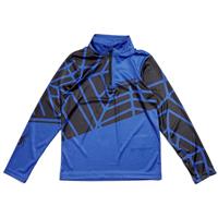 Spyder Boy's Spyder Radial Zip T-Neck - Electric Blue