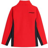 Spyder Youth Spyder Outbound 1/2 Zip Fleece Jacket - Volcano