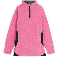 Spyder Girl's Spyder Aspire 1/2 Zip Fleece Jacket - Pink