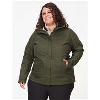 Marmot PreCip Eco Jacket - Women's (Plus Size) - Nori