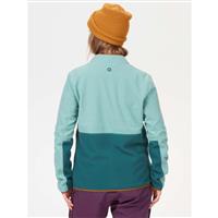 Marmot Women's Rocklin Full Zip Jacket - Blue Agave / Dark Jungle
