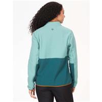 Marmot Women's Rocklin 1/2 Zip - Blue Agave / Dark Jungle