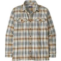 Patagonia Men's Longsleeve Organic Cotton Midweight Fjord Flannel Shirt - Fields / Natural (FINL)