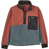 Patagonia Kids' Microdini 1/2-Zip Pullover - Nouveau Green (NUVG)