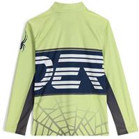 Spyder Web 1/2 Zip - Boy's - Lime Ice