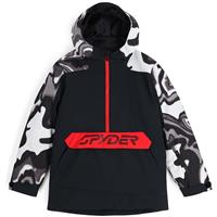 Spyder Youth Jasper Anorak - Boy's - Black Combo