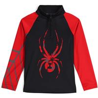 Spyder Bug 1/2 Zip - Little Boy's - Volcano